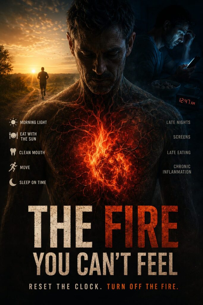Your body is on FIRE: Inflammation leads to chronic disease.