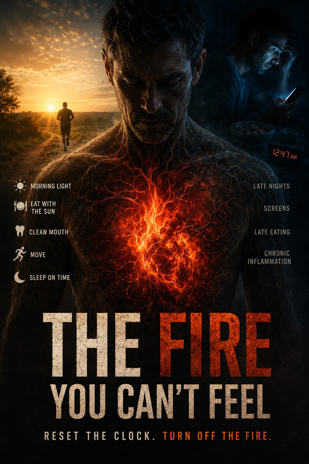 Your body is on FIRE: Inflammation leads to chronic disease.