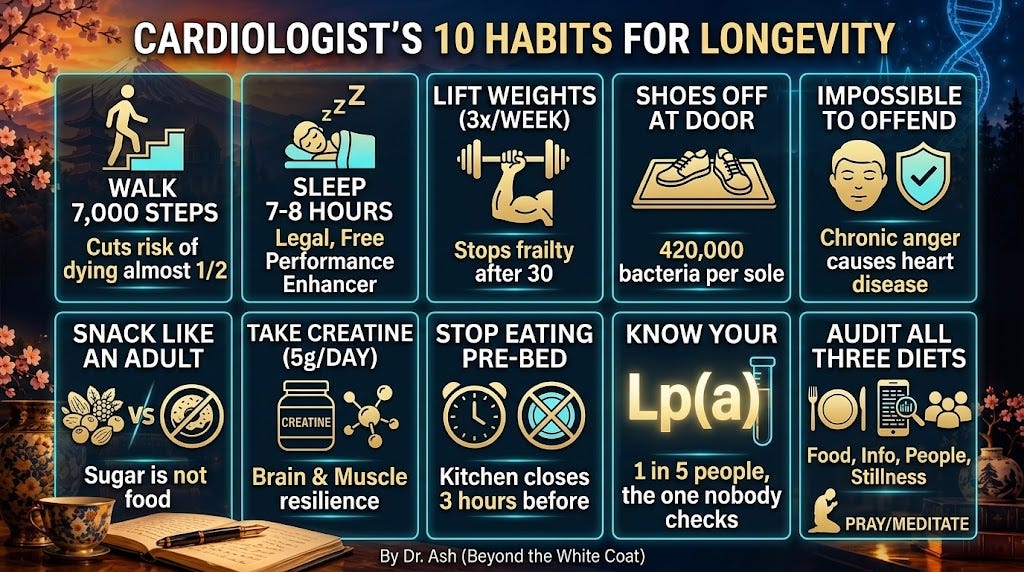 10 Habits I Prescribe More Than Any Pill