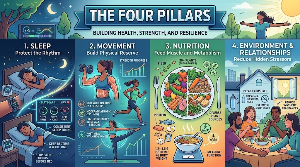 Stop Guessing! Check Your 4 Pillars of Health.