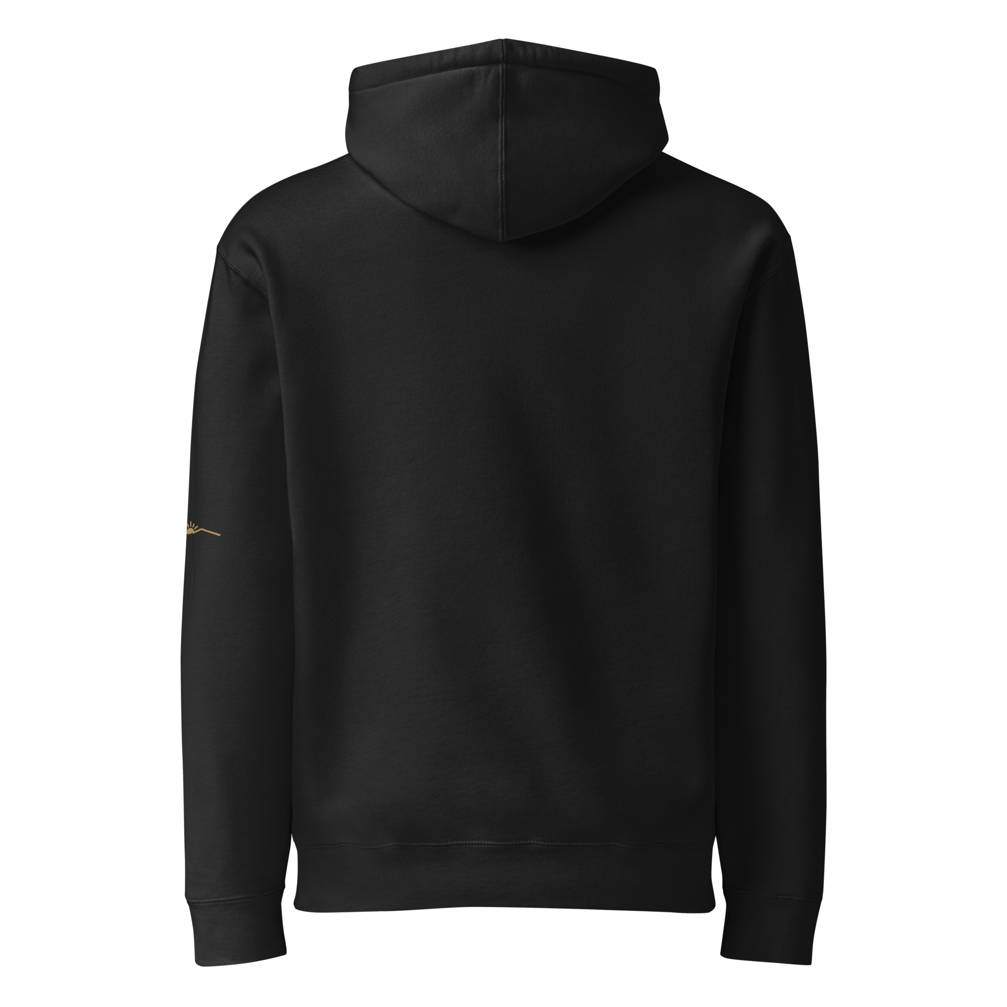 Baruch Hashem Hoodie, Black - Image 2
